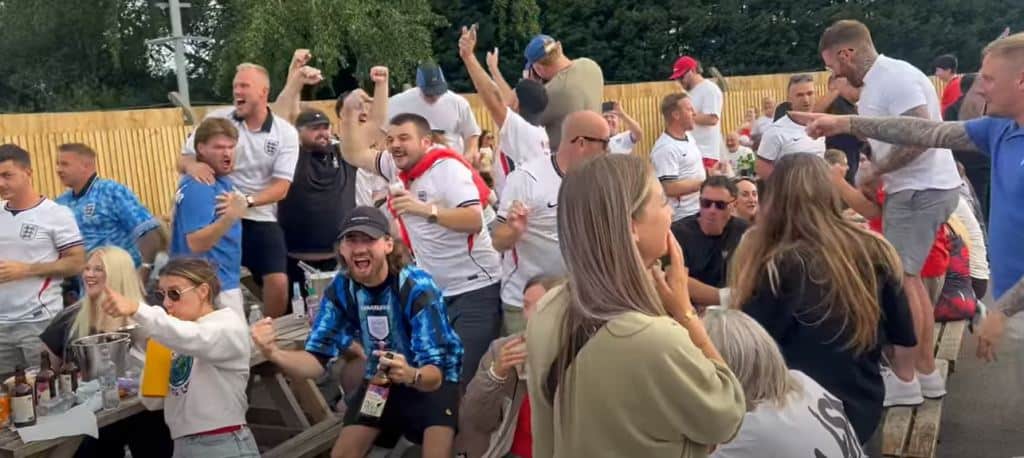 Another Three Lions frenzy roarsome for local venues