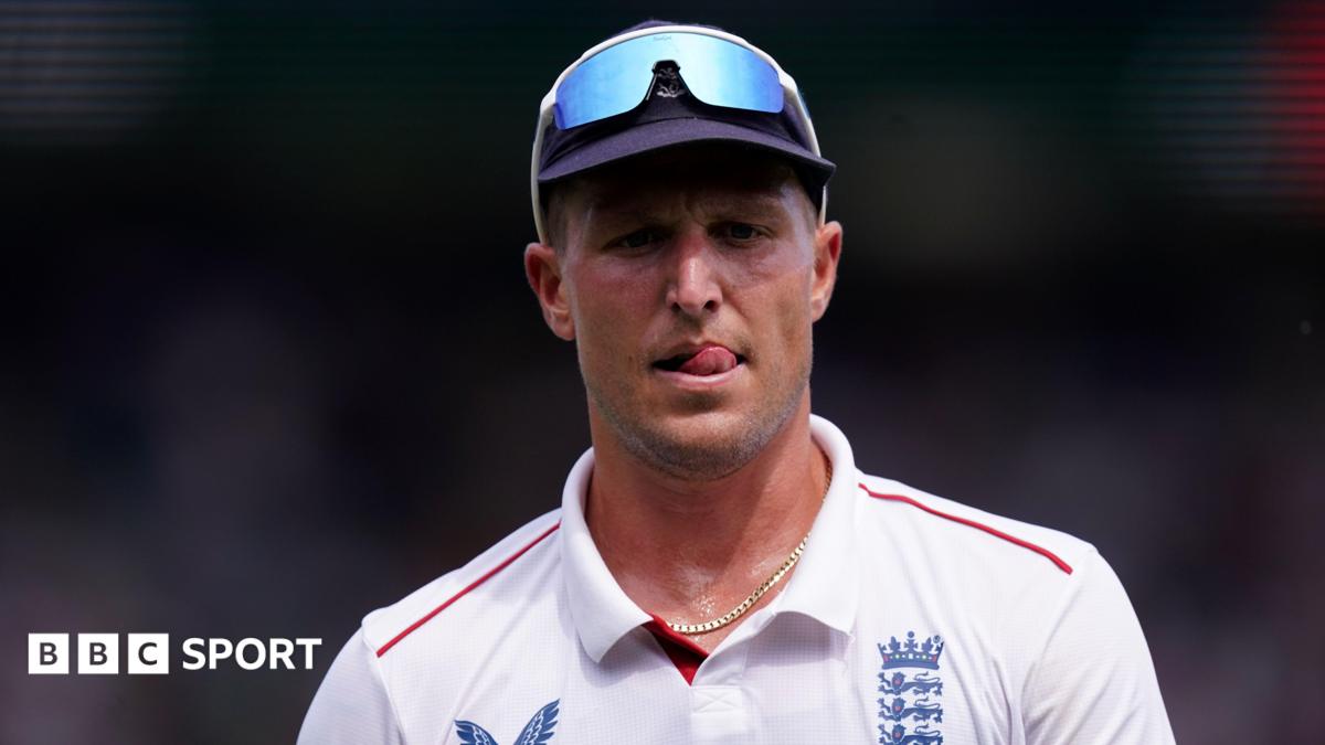 Carse dropped from England squad for second Test after nightclub incident