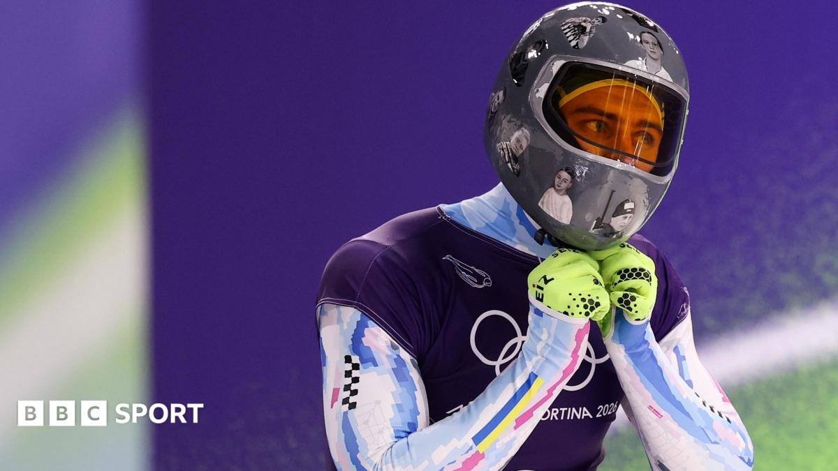 Ukrainian skeleton racer banned from Winter Olympics over helmet honouring dead athletes