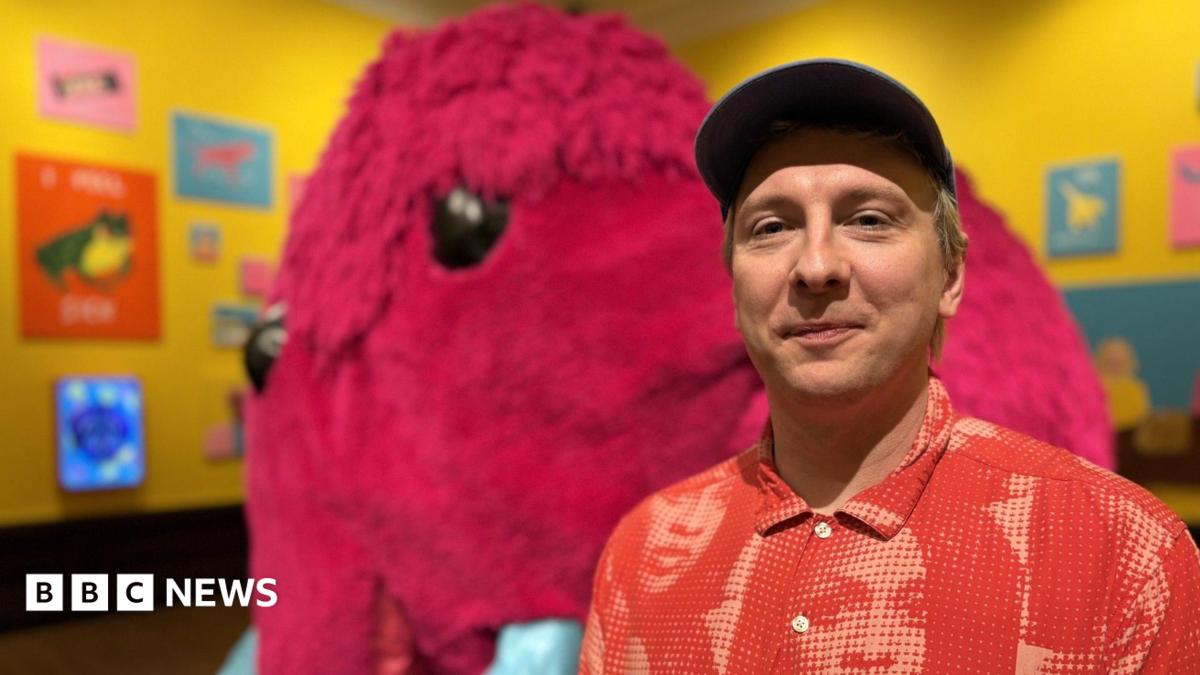 Giant pink mammoth and Ceefax - Joe Lycett unveils first major solo art exhibition