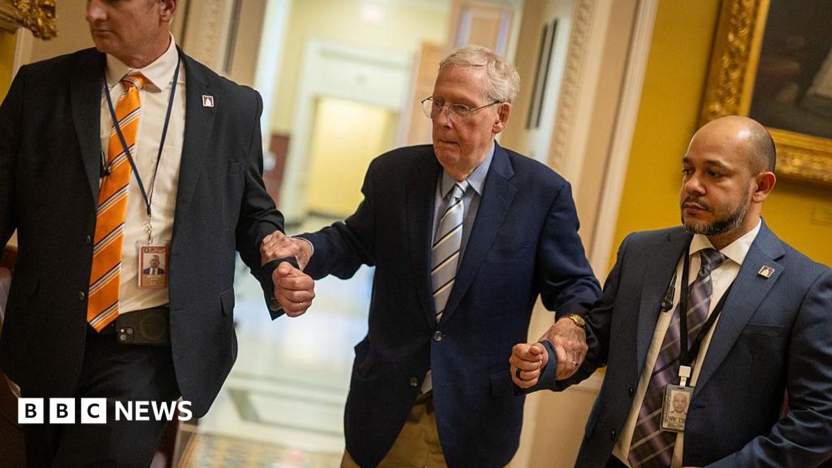 Questions swirl over top US Republican McConnell's hospital stay - here's what we know
