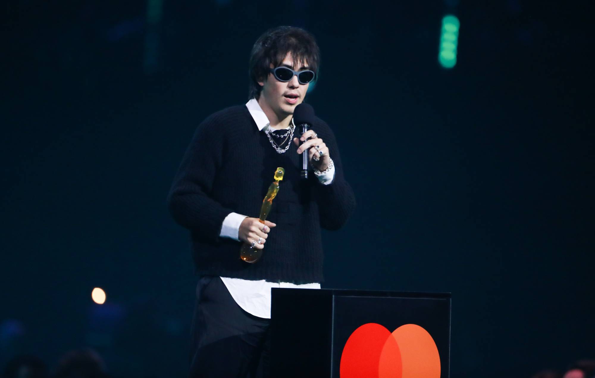 Geese’s Max Bassin at the BRIT Awards 2026: “Free Palestine, f*** ICE, R.I.P. Mani, let’s go Geese”