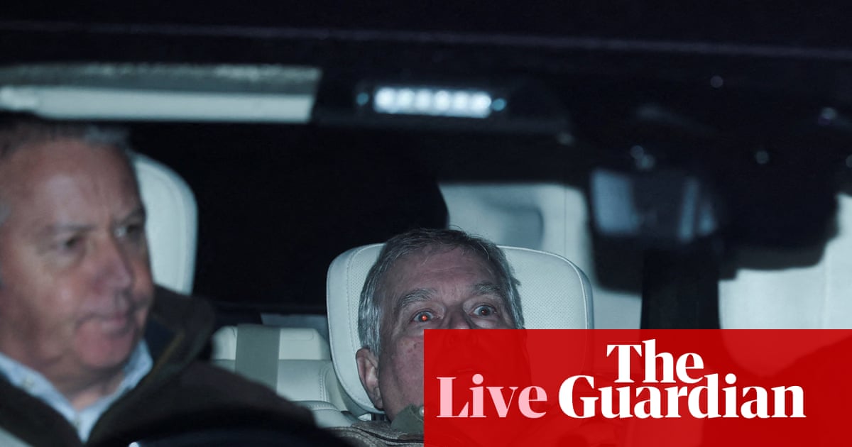 Andrew Mountbatten-Windsor released under investigation after arrest – as it happened