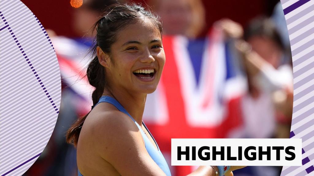 Raducanu beats Cirstea to book Queen's quarter-final spot