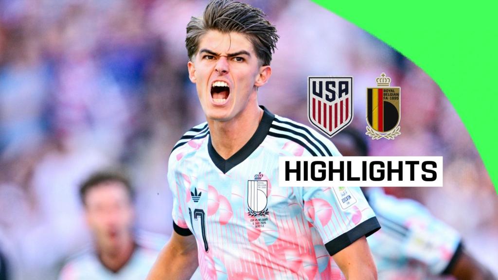 Watch: Belgium make light work of US to set up quarter-final tie with Spain