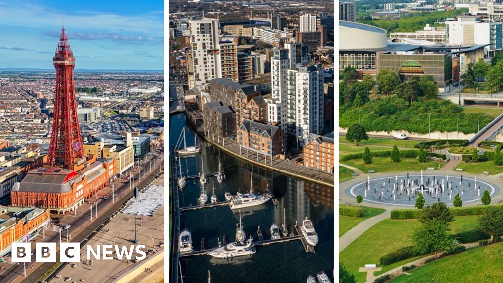 Blackpool, Ipswich, Milton Keynes among nine finalists for UK City of Culture 2029
