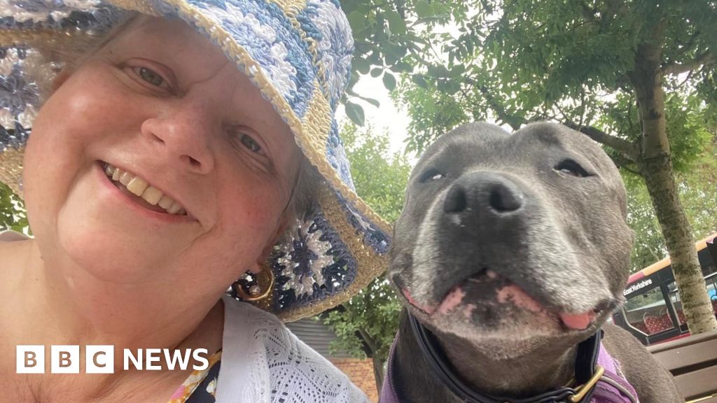 'My dog Gertie saved my life by helping to find my breast cancer'