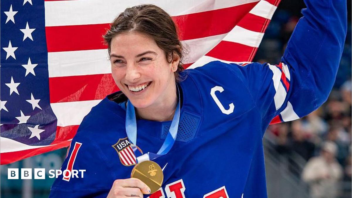 Trump joke 'overshadows' US women's Olympic success, says women's ice hockey captain