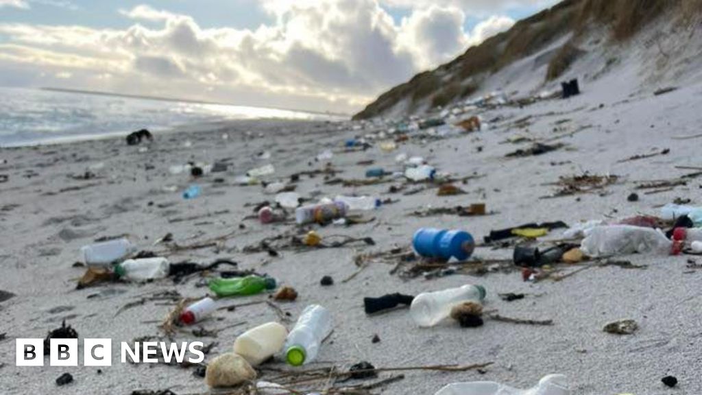 Plastic from 1960s Canada washes up on Orkney beach