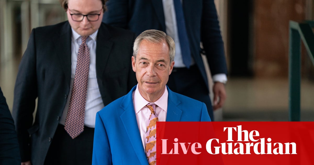 Labour, Tories and Lib Dems refuse to stand in byelection with Farage’s resignation labelled ‘desperate stunt’ – as it happened