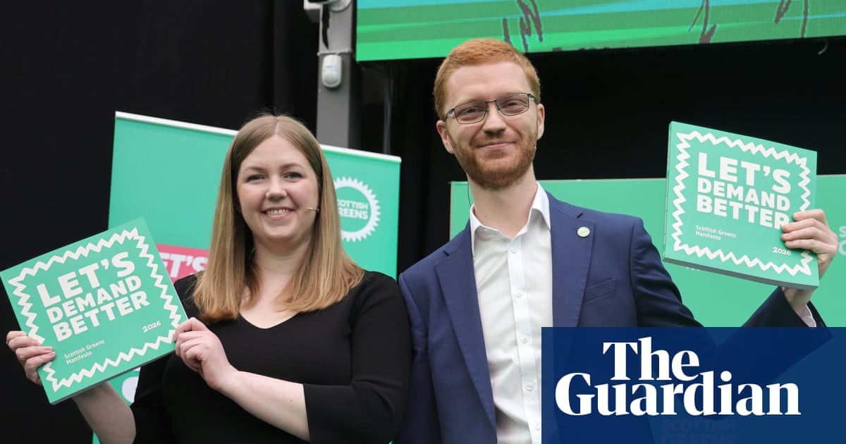 Scottish Greens pledge free bus travel and basic income in election manifesto