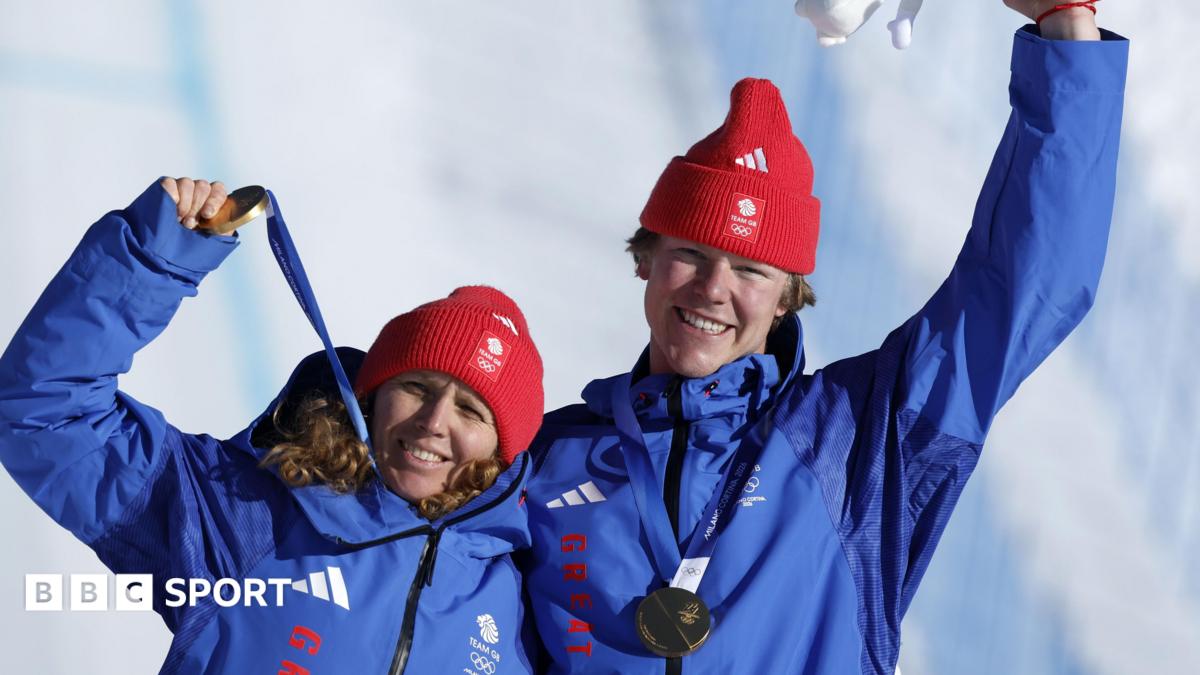 GB's Bankes & Nightingale win historic snowboard cross gold