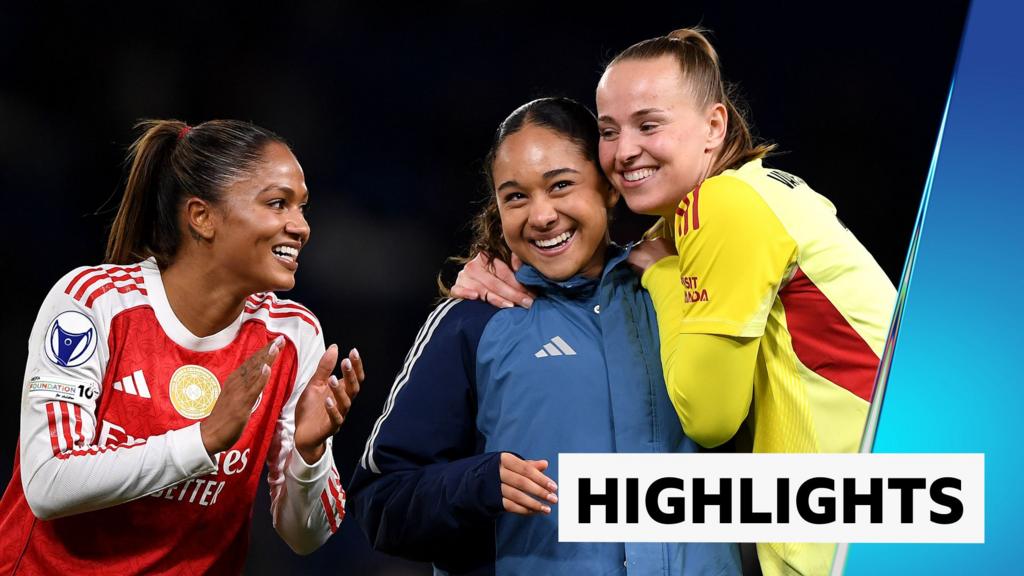 Arsenal reach Champions League semis as Chelsea's Bompastor sent off