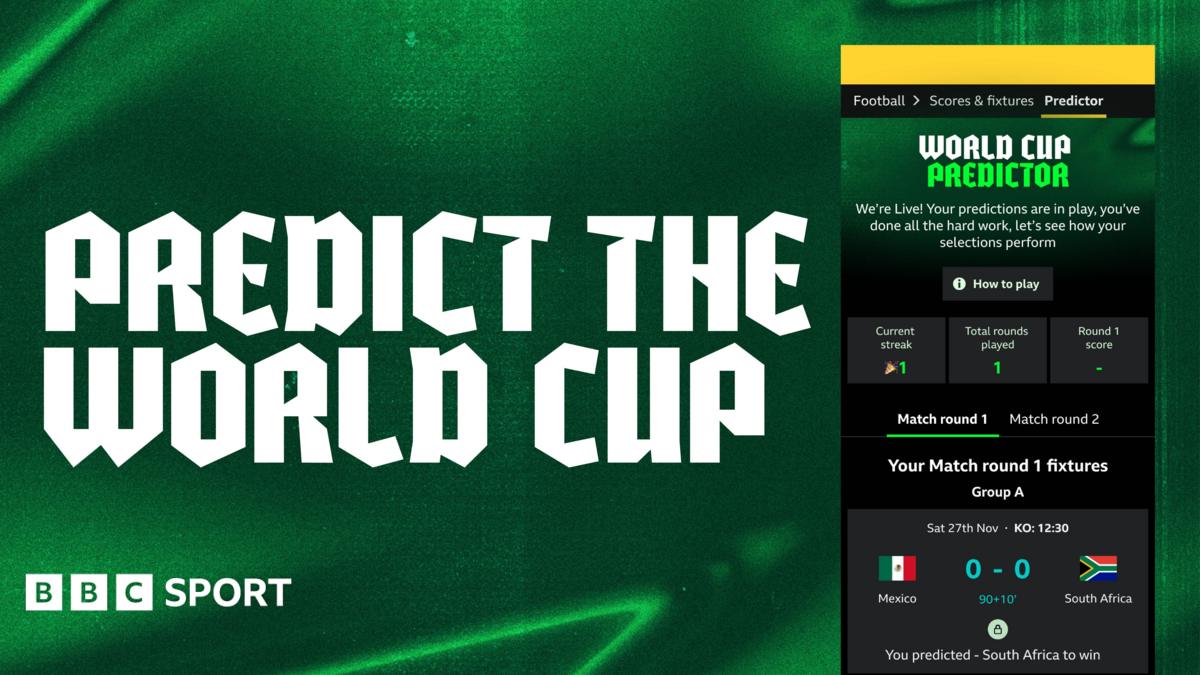 Play BBC Sport's new predictor game