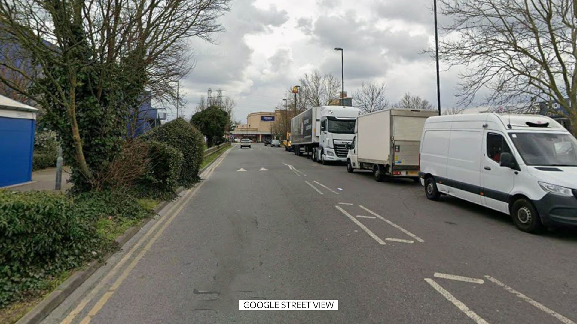 Three arrested on suspicion of murder after man in his 20s stabbed to death in retail park
