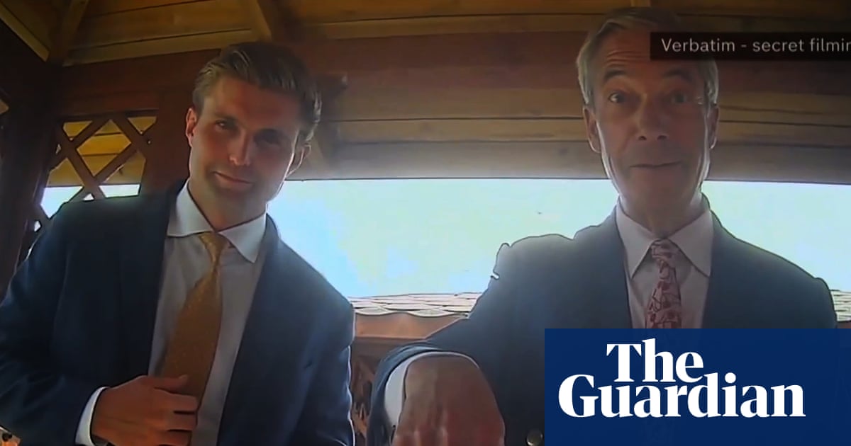 Reform UK suspends two senior officials after undercover report on donations