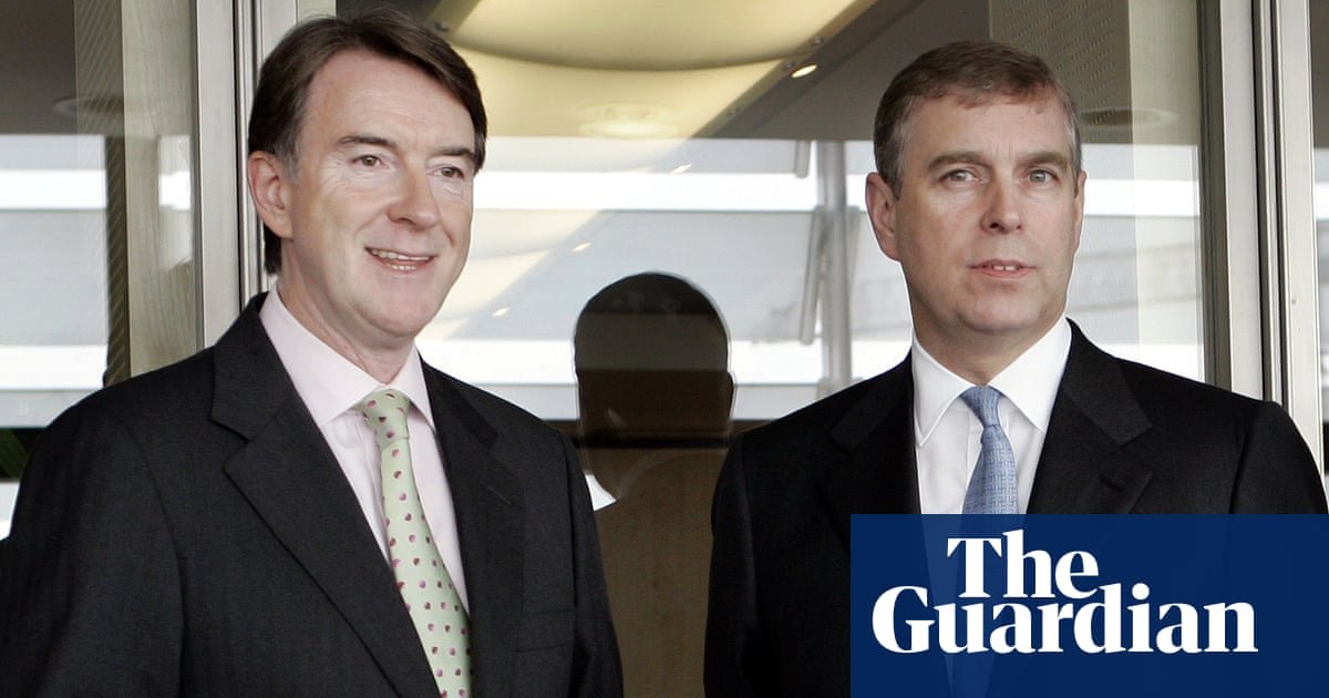 UK government will release papers on Andrew’s appointment as trade envoy