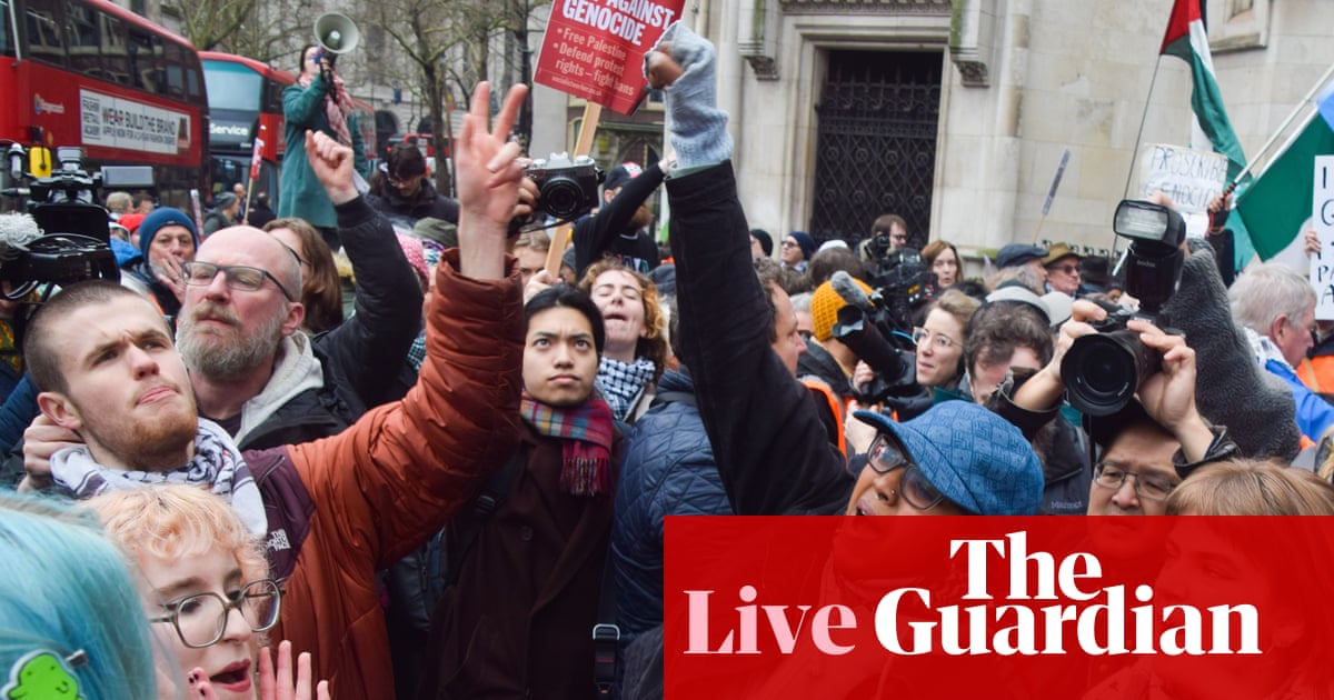 Met police say they will stop arresting people for supporting Palestine Action after high court ruling – live