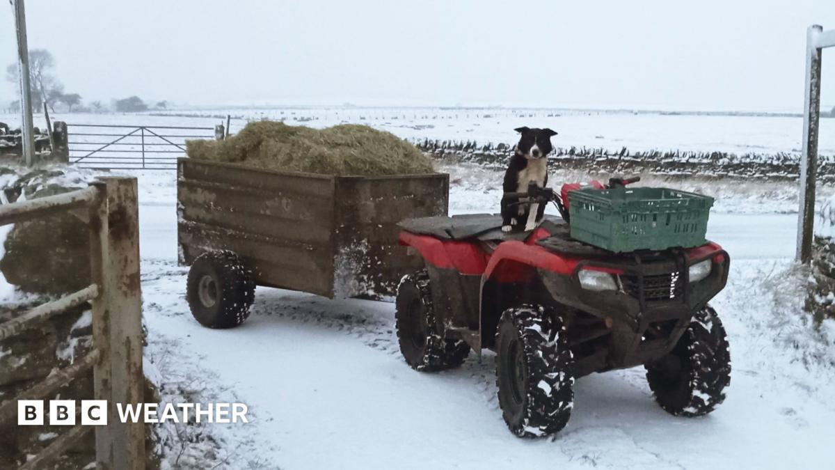 Snow and ice warnings issued for UK after relentless rain