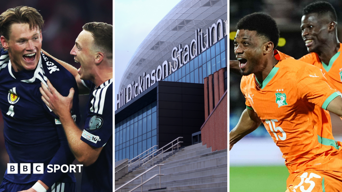 Why are Scotland playing Ivory Coast in Liverpool?