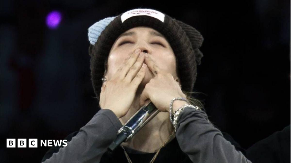 BTS take credit for England football win in first UK show since 2019