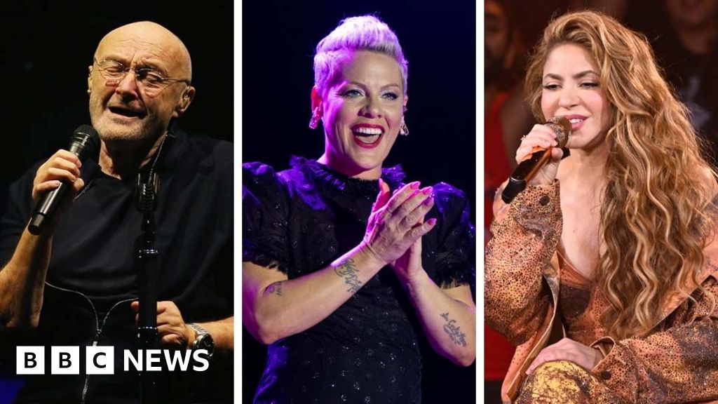 Phil Collins, Pink and Shakira nominated for Rock & Roll Hall of Fame