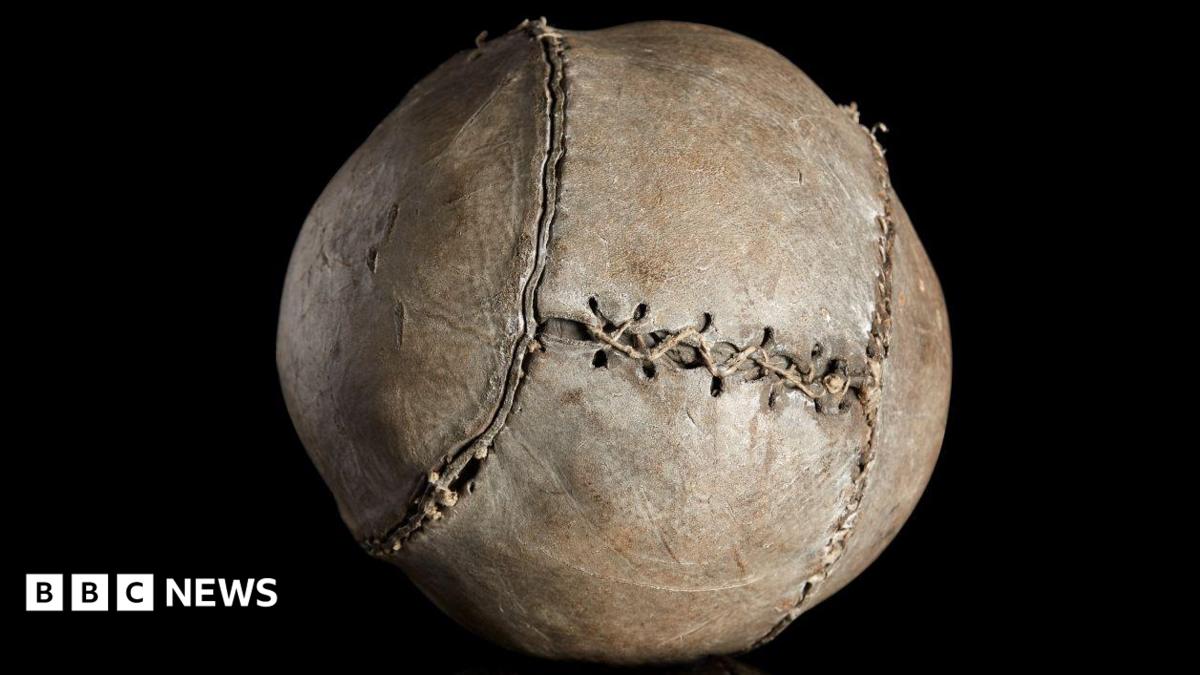 World's oldest football in Miami for Scotland's game against Brazil