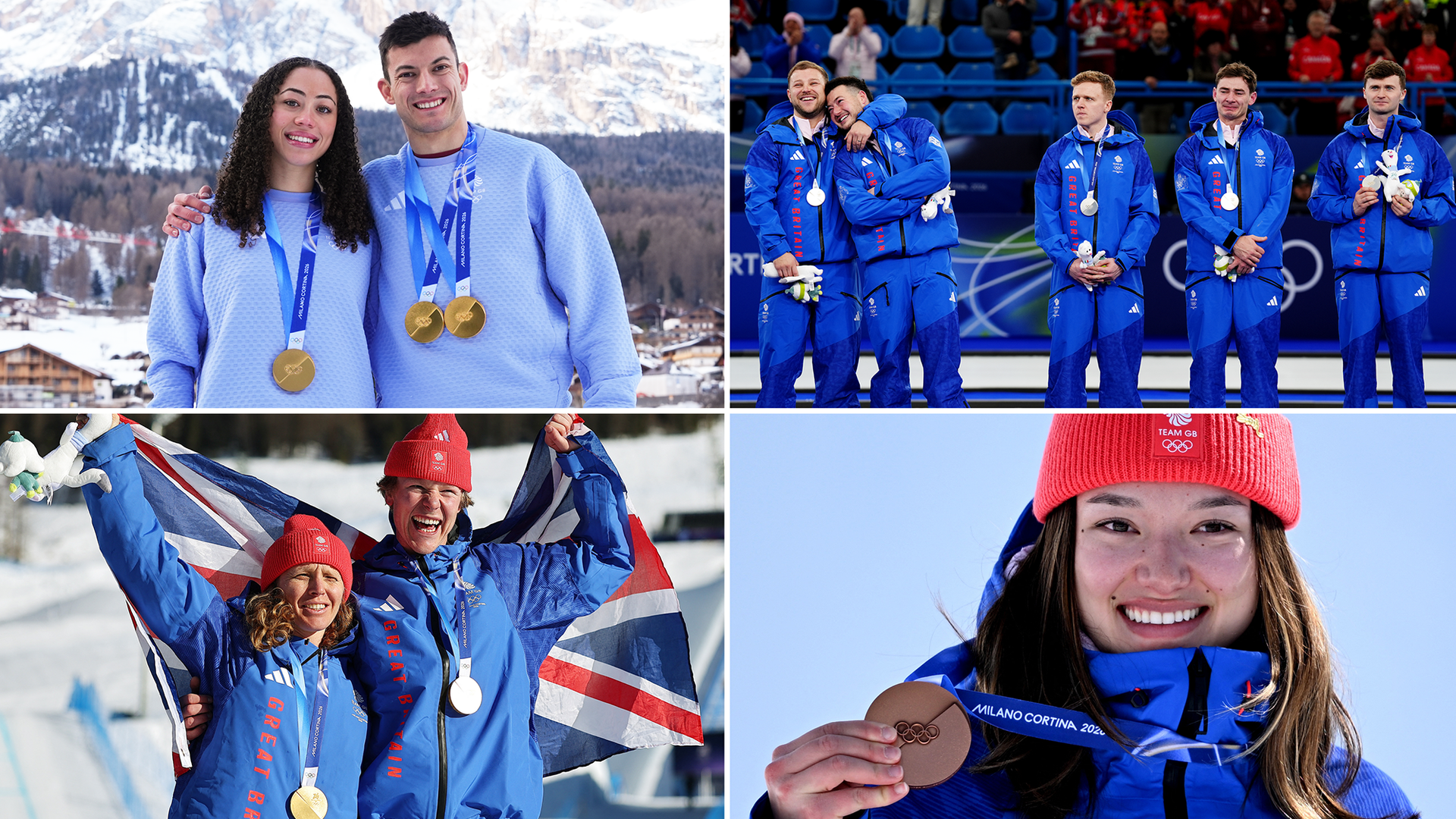 Team GB win record-equalling medal haul at Winter Olympics