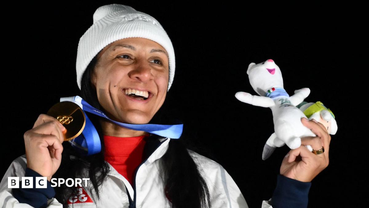 USA's Meyers Taylor, 41, becomes oldest individual Olympic champion at a Winter Games
