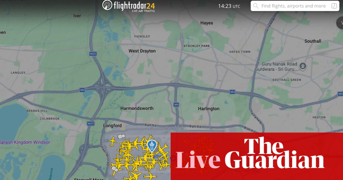 More than 600 UK flights cancelled after air traffic control ‘technical issue’ – as it happened