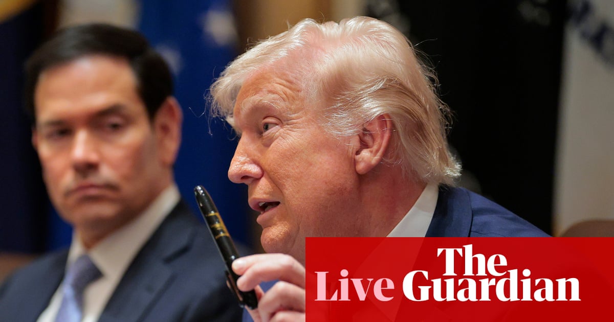 UK politics: Trump says UK’s aircraft carriers are just ‘toys’ – as it happened