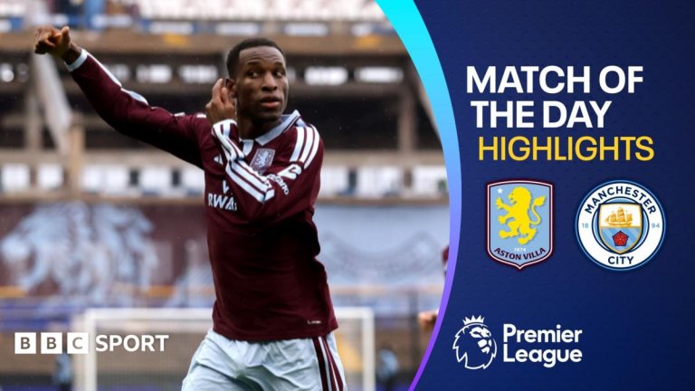 Radio Side Jackson scores twice as Aston Villa end Man City's perfect start ...